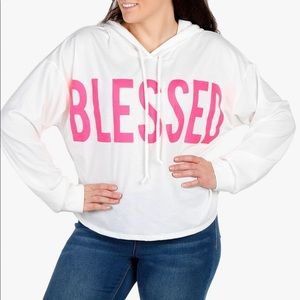 Cropped hoodie